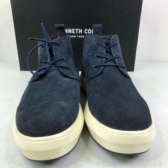 KENNETH Cole Navy The Mover Chukka Boots main image 5